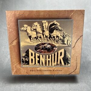 Ben-Hur (VHS, 1994, 2-Tape Set, 35th Anniversary Collectors Edition) MGM / UA